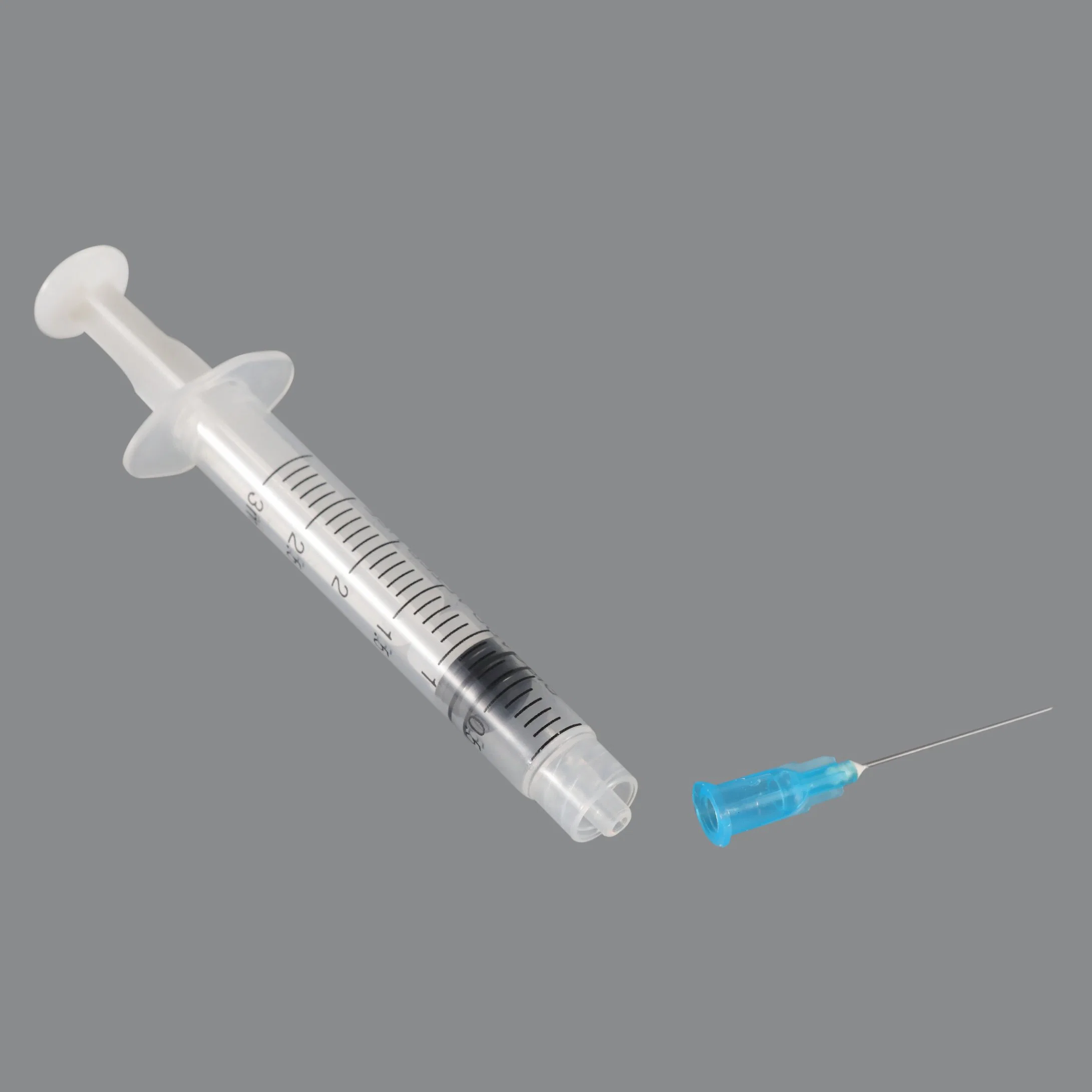 Easy to Read Scale Non-Pyrogenic Transparent Syringe for Barrel