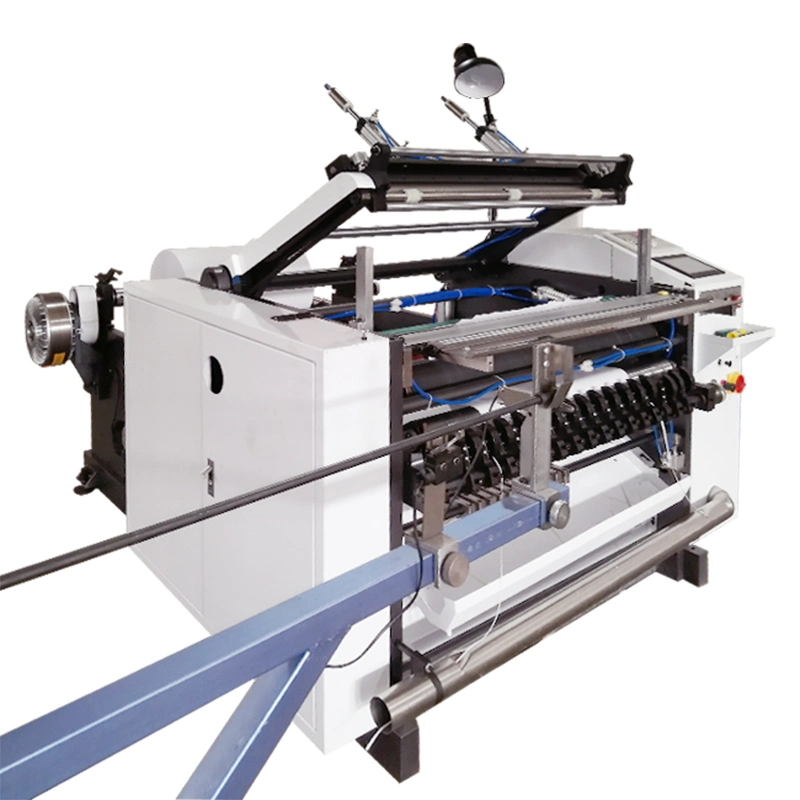 Cash Register Printing Paper Excess Receipt Voucher Shopping List 80*80mm POS Thermal Paper Roll Slitting Rewinding Machine