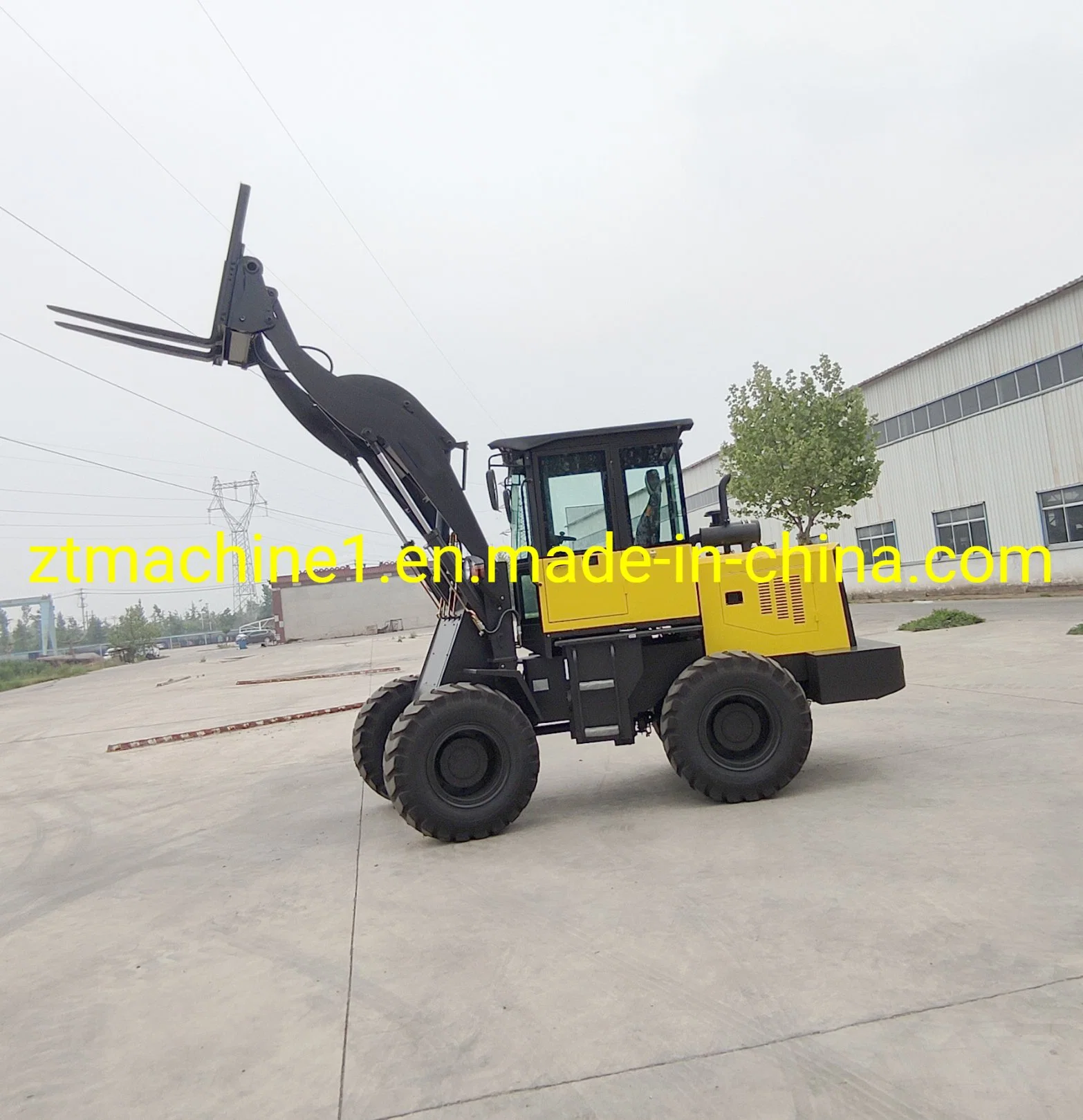 Mini 1.5t Wheel Loader: Small Farm Machine for Sale