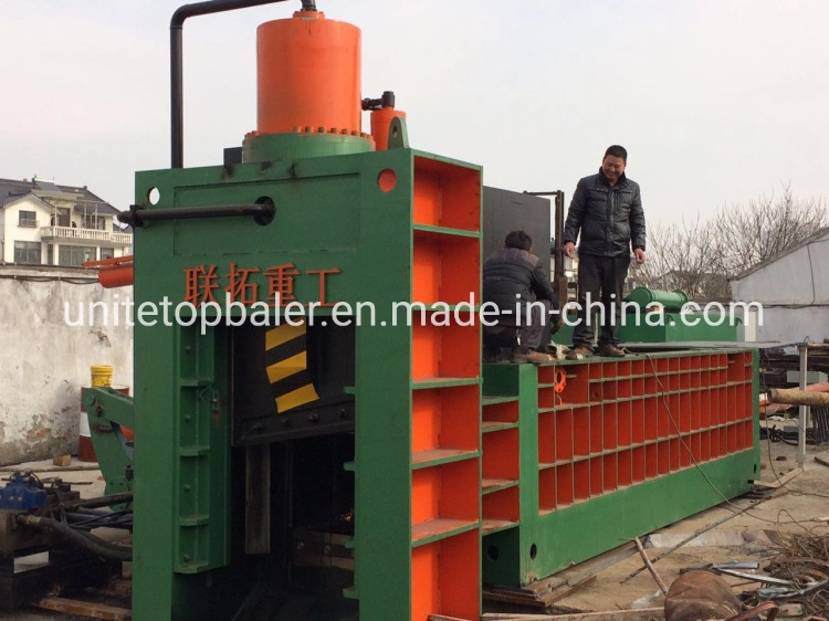 High Efficiency Hydraulic Scrap Metal Steel Iron Aluminum Car Shear Baler