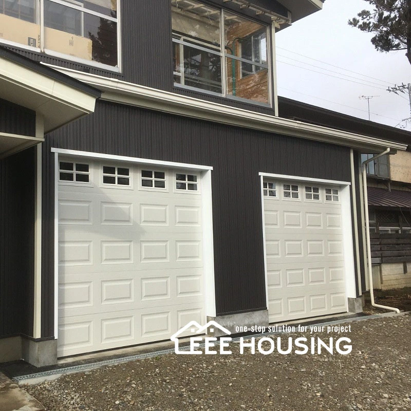 China Manufacturer Direct Supply Residential Low-Maintenance Steel Sectional Garage Door with Remote Control Electric Automatic