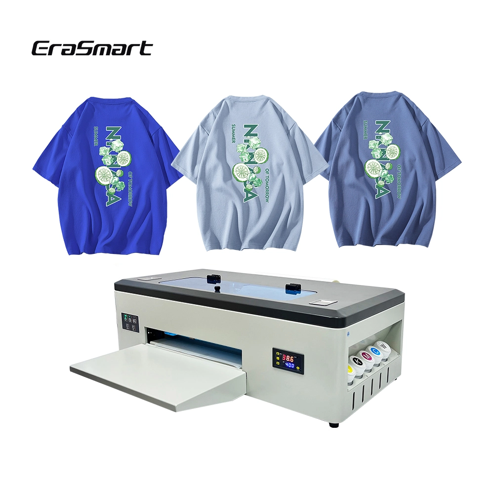 Erasmart A3 L1800 1390 Head T Shirt Printing Machine Digital Impresora A3 Dtf Printer