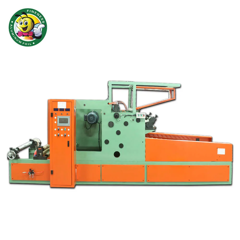 Semi-Auto Aluminium Foil Cutting Machine Manufacturer Low Price Metal Aluminium Foil Equipment