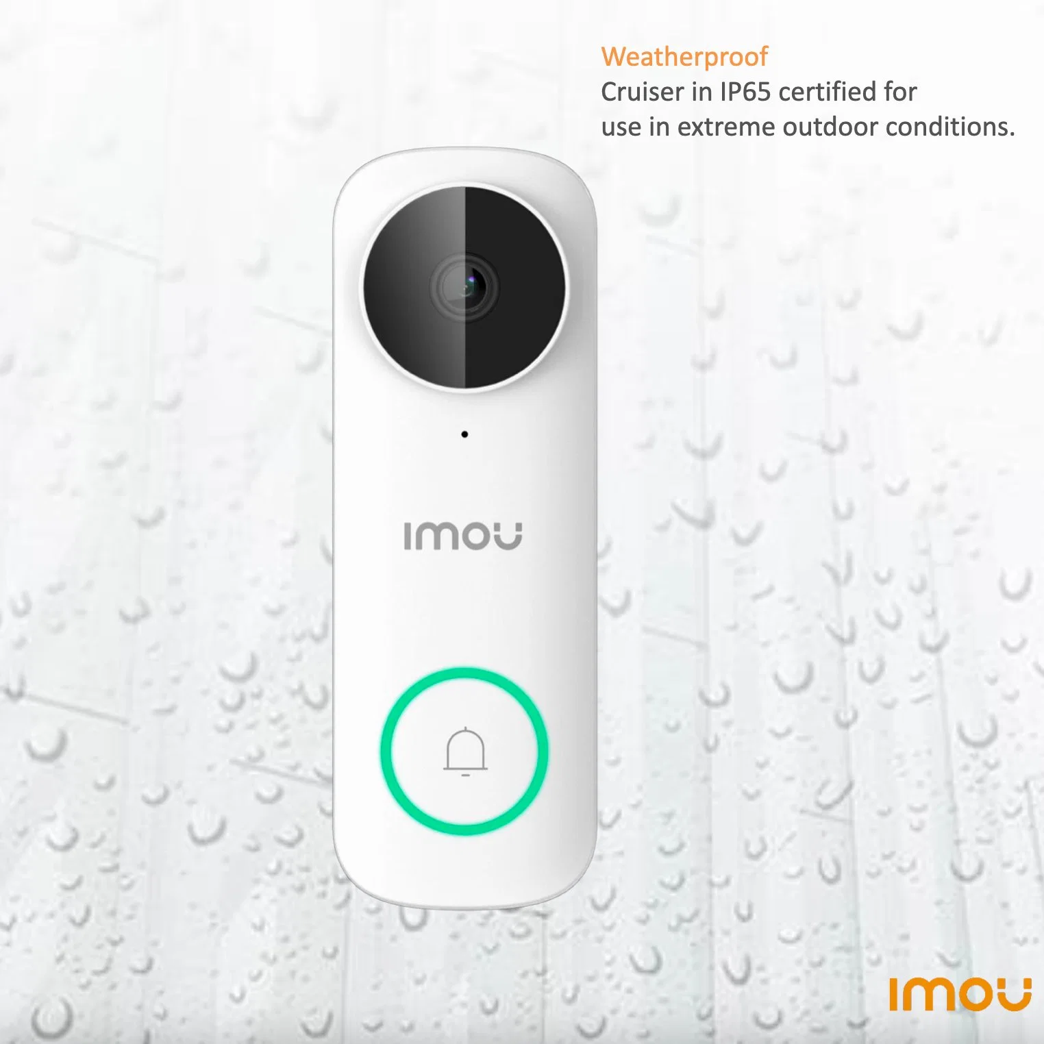 Imou dB61 Smart Home Video Doorbell Wired WiFi Door Bell 5MP Two-Way Talk Security Ai Human Detection