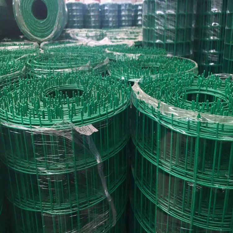 /PVC /verde de plástico de malla de alambre recubierto de