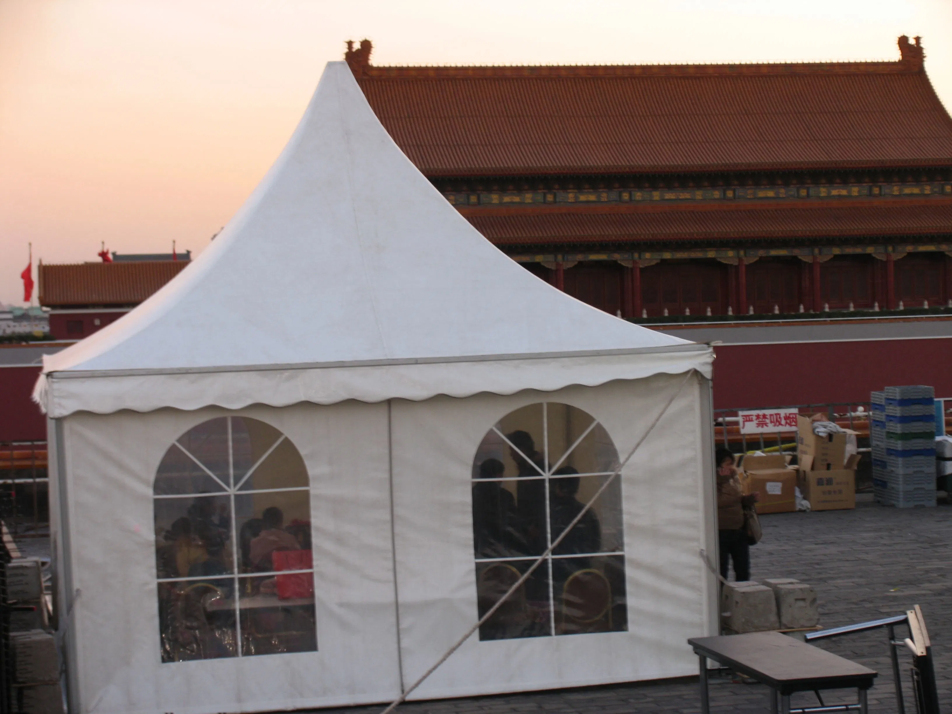 Tente d'exposition d'événement de fête extérieure aluminium pagode de plage Pavillon de jardin