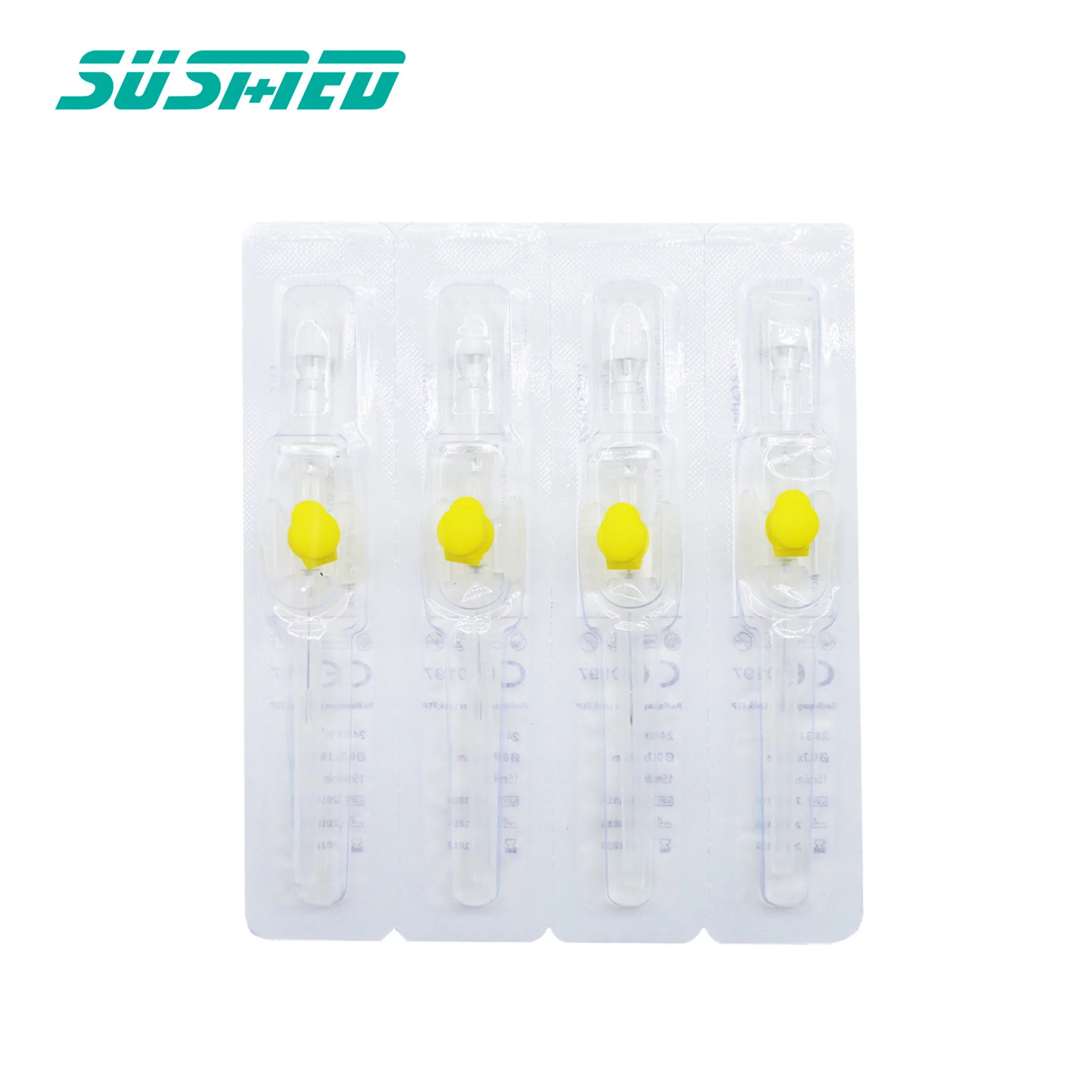 Medical Different Sizes and Color IV Cannula with Injection Port