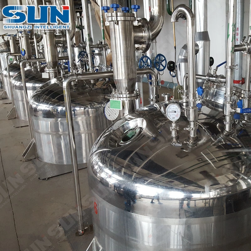 ASME CIP SIP Machenical Stirring Biological Fermenter Fermentation Tank