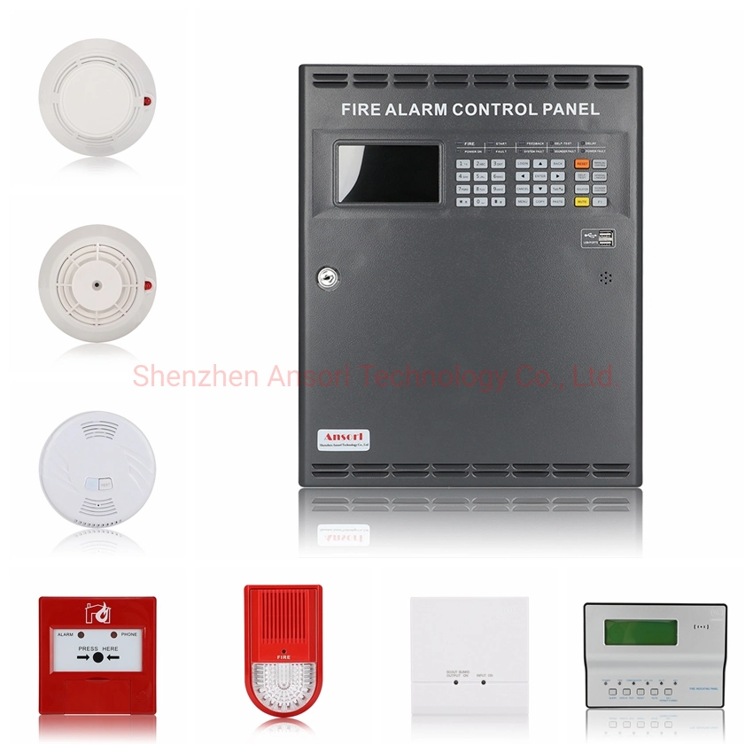 220VAC/24VDC Fire Detecting Fire Fighting Security Alarm System