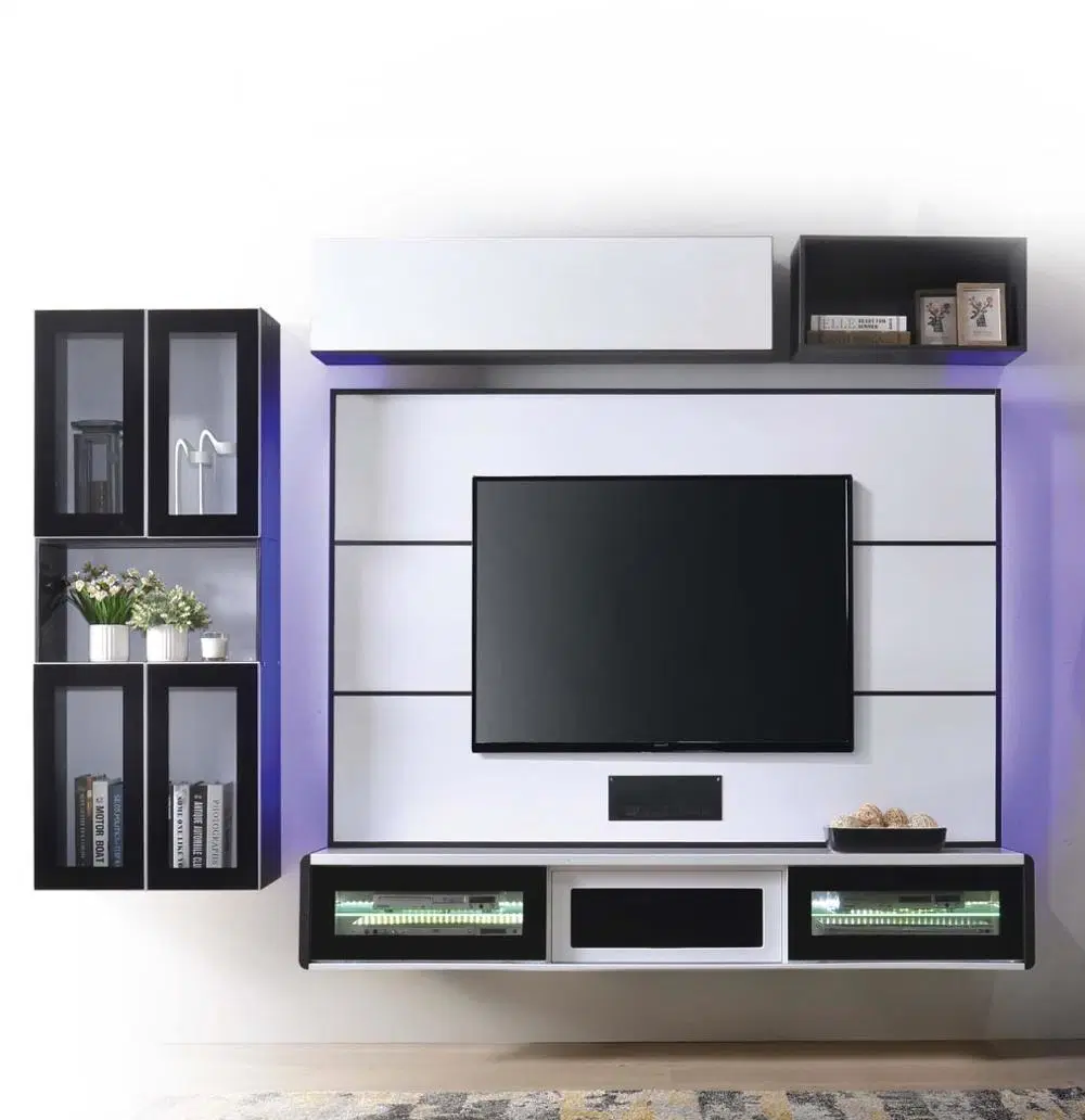 Luxury Paint Matt TV Cabinet Floor Mounted Cabinet TV Furniture