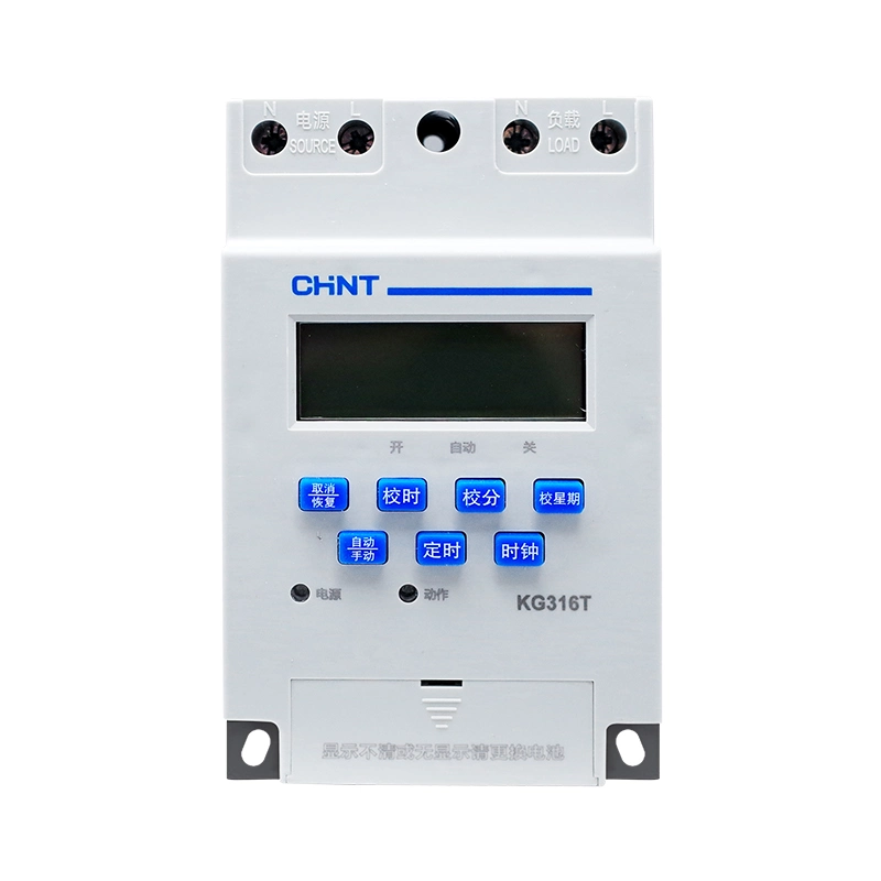 Véritable Chnt KG316t la micro-interrupteur de commande de temps entièrement automatique