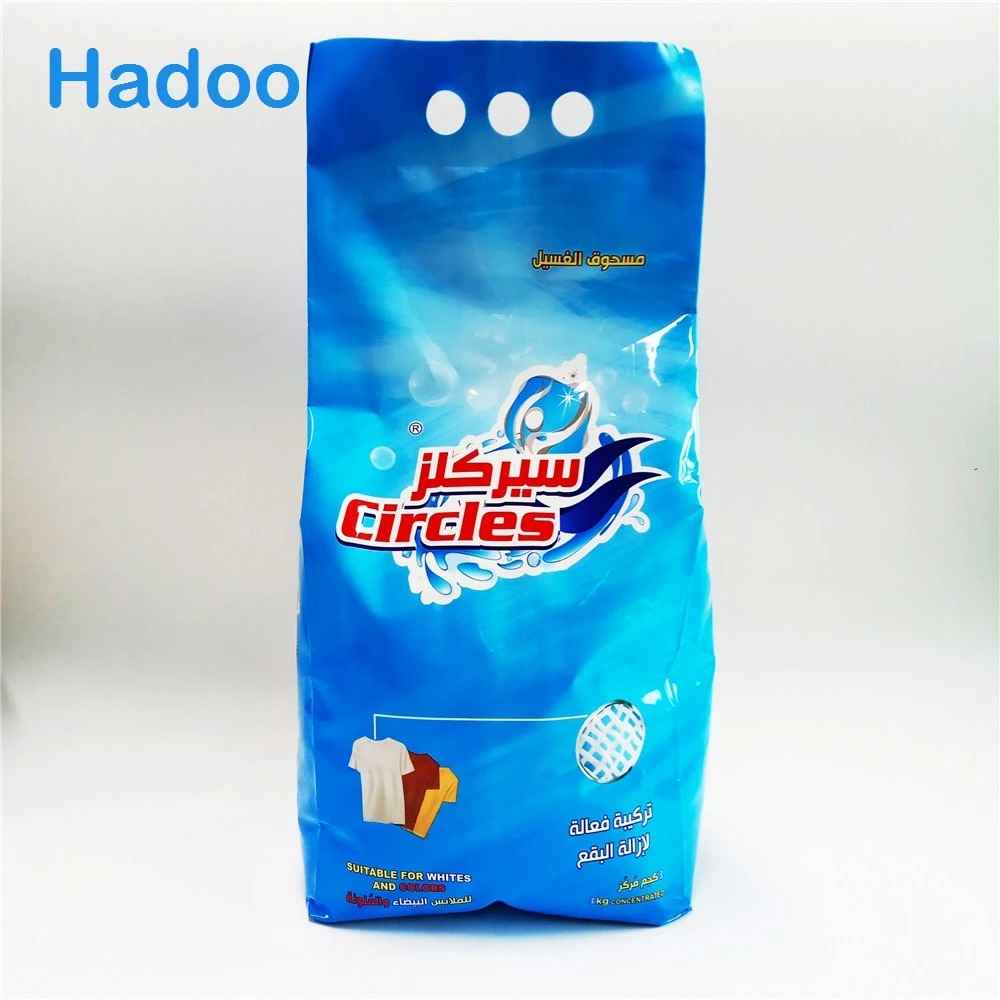 Comercio al por mayor de productos químicos embalaje personalizado servicio de lavandería fragancia OEM de detergente en polvo limpiador detergente en polvo detergente en polvo