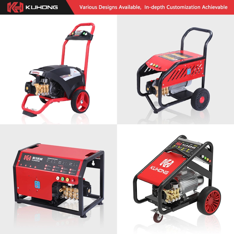 Kuhong 3200psi Trifásico comercial de limpeza de alta pressão