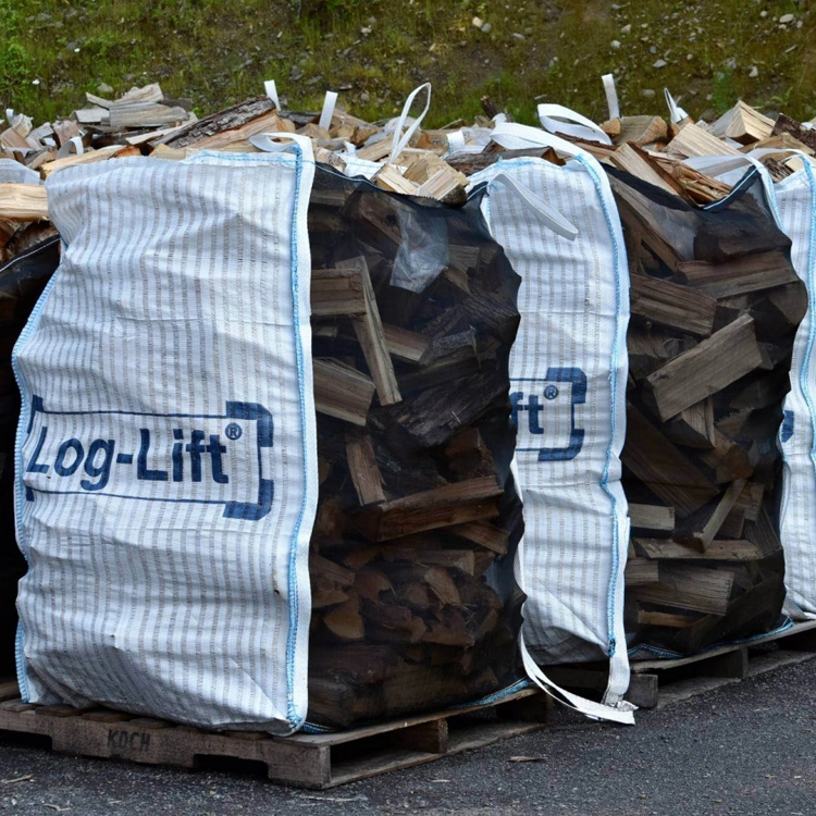 Firewood Sack for Wood Logs Big Mesh Net Packing FIBC Bag Vented Log Bag