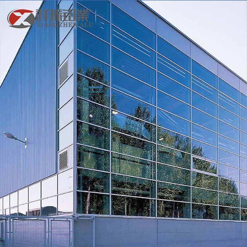 Exterior Building Aluminium Unitized Structural Glass Curtain Wall Window Wall