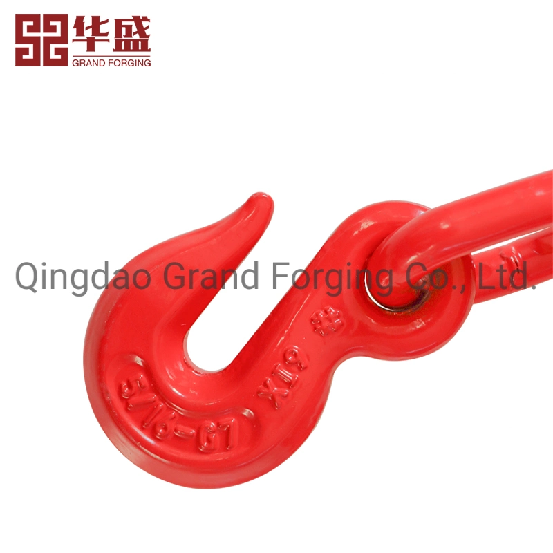 Forged G70 Ratchet Type Load Binder with Hooks