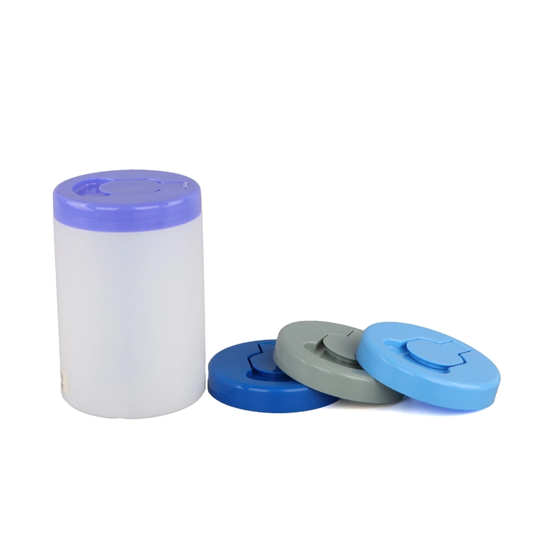 HDPE High quality/High cost performance Plastic Alcohol-Free Bucket Wipes Canister Wet Wipes Bottles Barrel