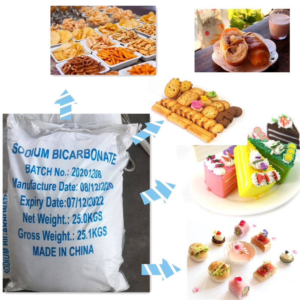 Food Grade Bulking Agents Sodium Bicarbonate Soda Baking for Fermentation