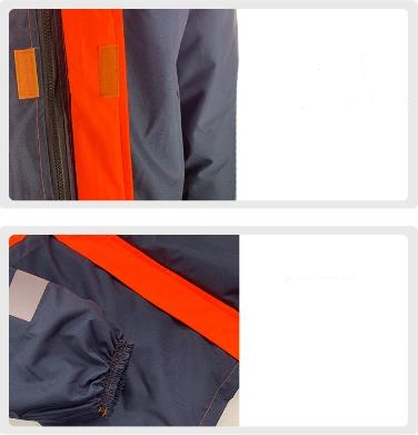 Eis-Fishing-Anzug Jacke Flotation Tonnen von Taschen Wasserdicht Gear Angeln Wader und tragen Angeln und Flotation Anzüge