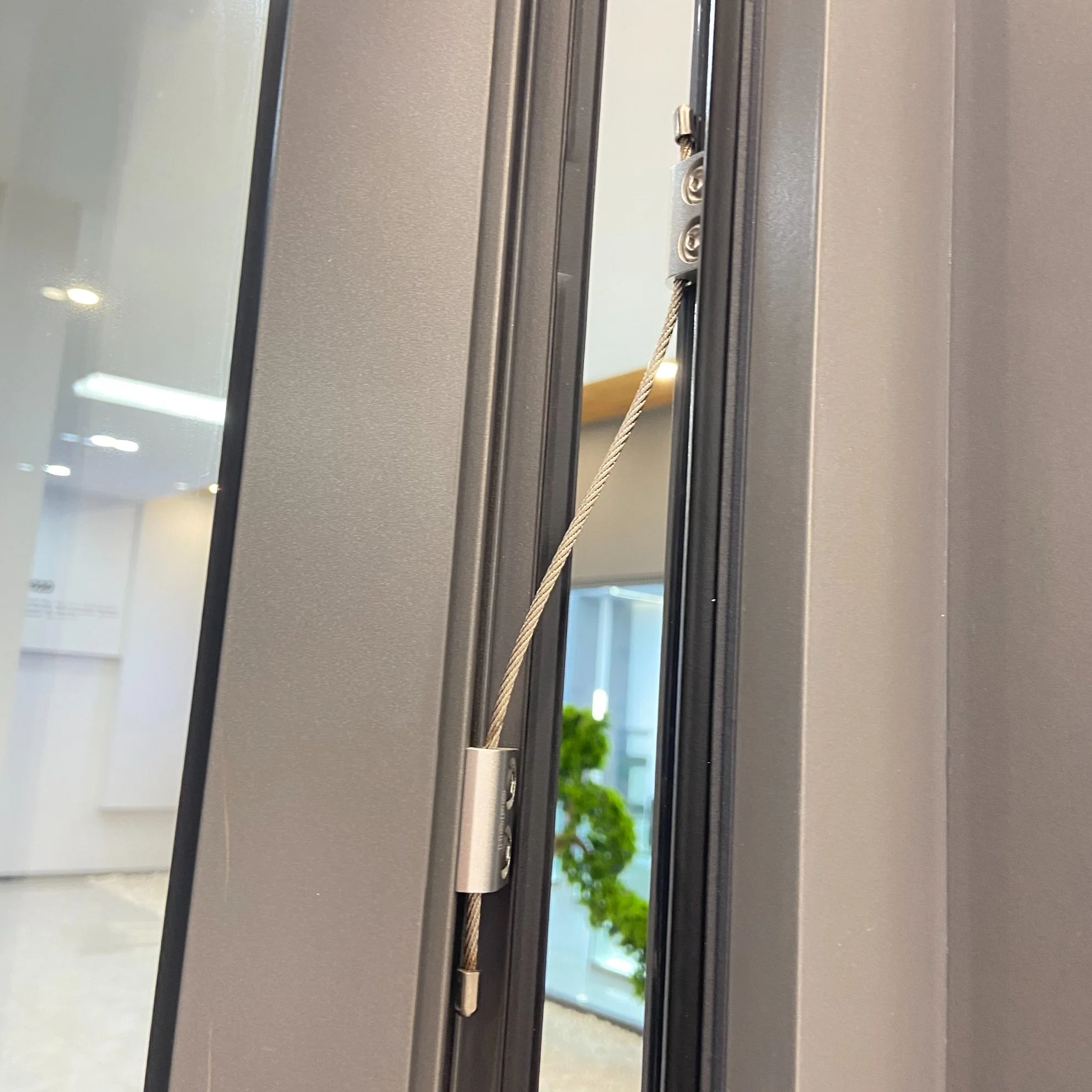 Ventana de aluminio de casamiento de vidrio de Nuevo Diseño