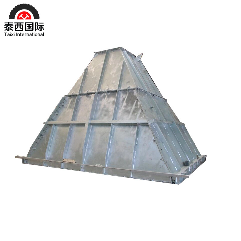 Customized Engineering Machinery Components Construction Machinery Parts Stone Hopper Sand Silo