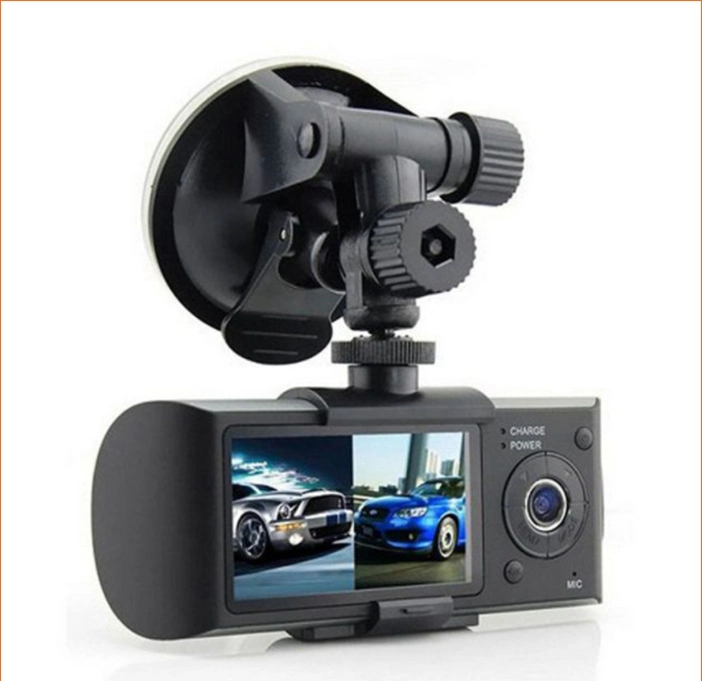 R300 Dual Lens GPS Tracking Inside Shooting Dash Cam