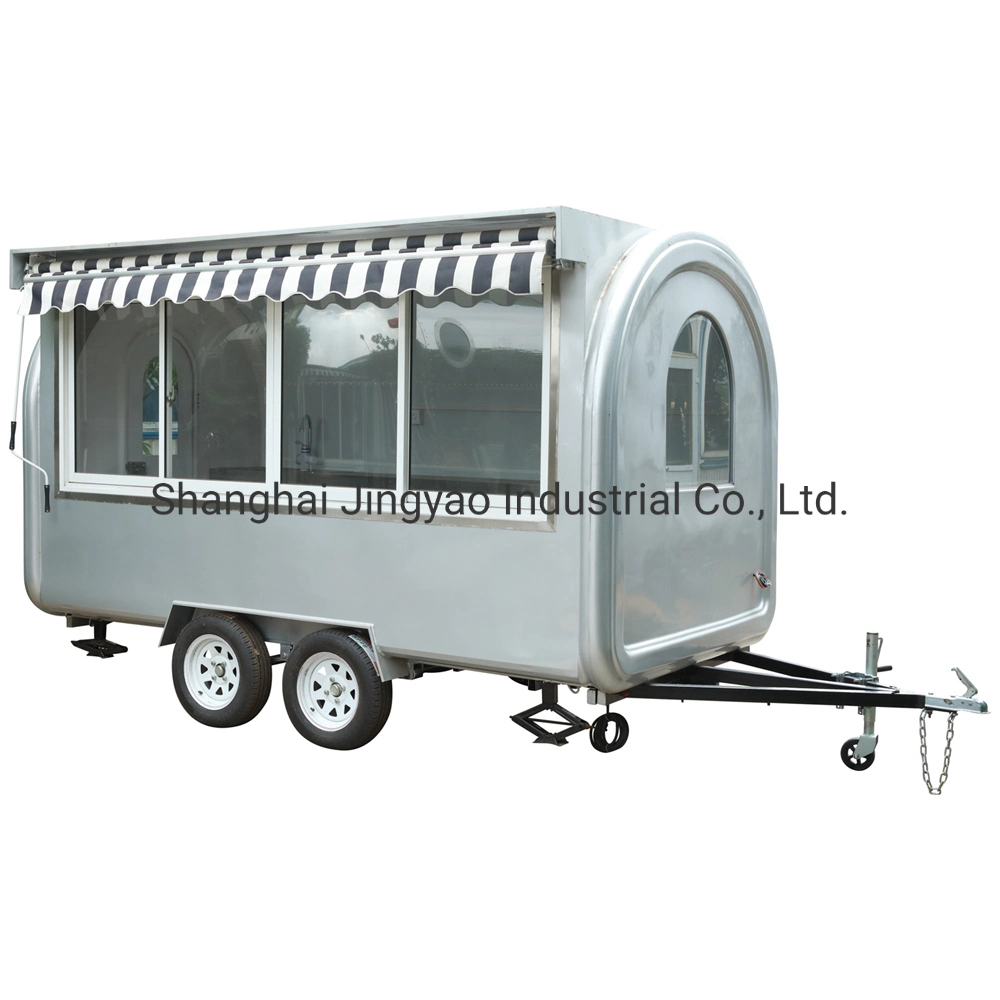 Electric Food Truck Fully Equipped Mobile Fast Food Concession Trailer Burger Van Street Food Trucks En USA Outdoor Food Cart Manufacturer Mobile Food Kitchen