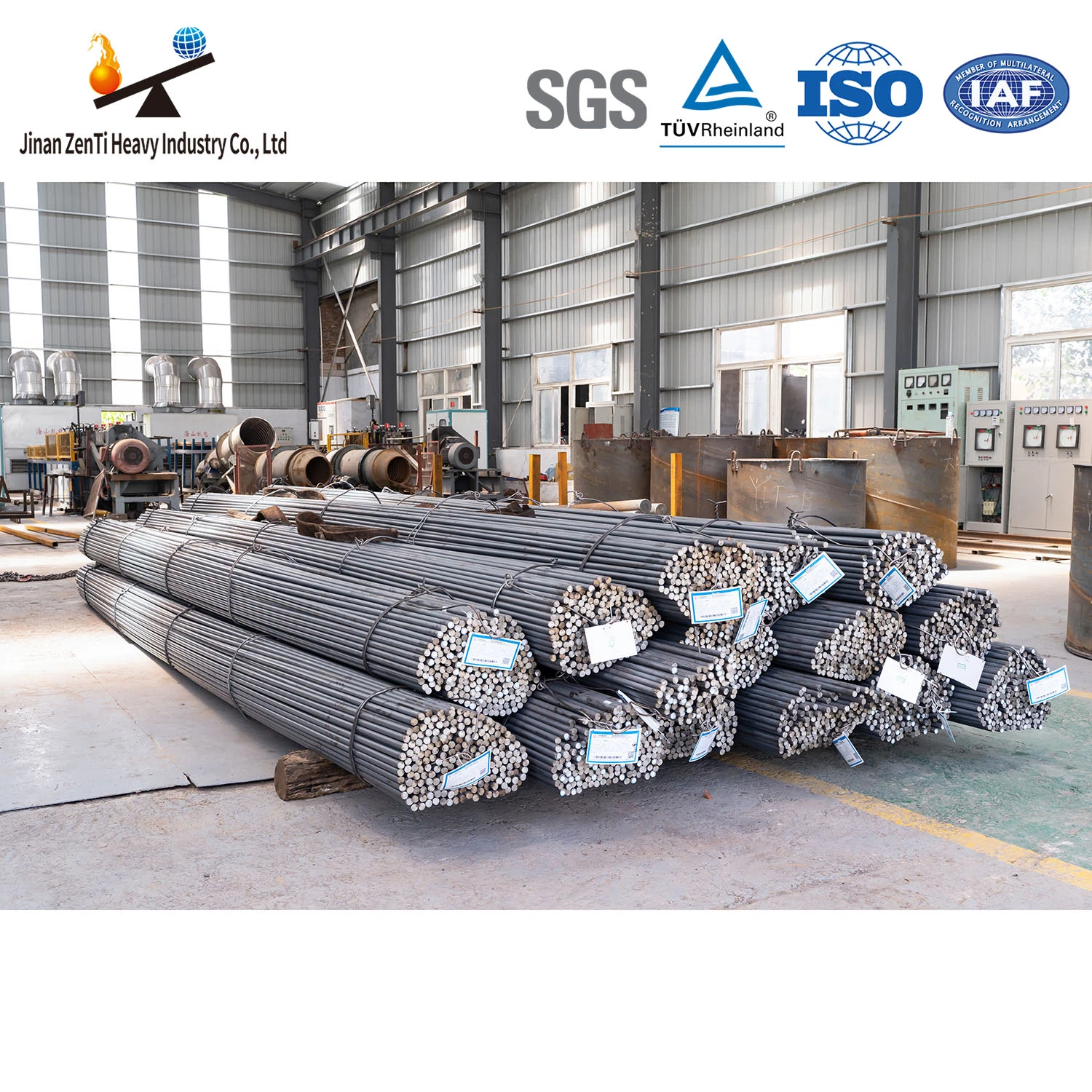 Reliable Factory Grinding Steel Rod Bar for Cement Concrete Chemical Metallurgical Industry Power Station Genuine Goods at a Fair Price