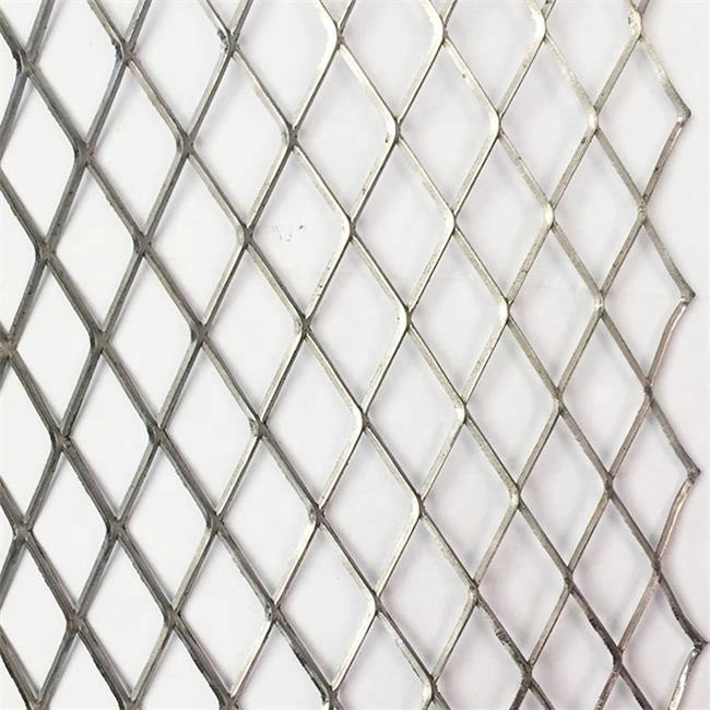 Silver Aluminum Metal Expanded Metal Mesh