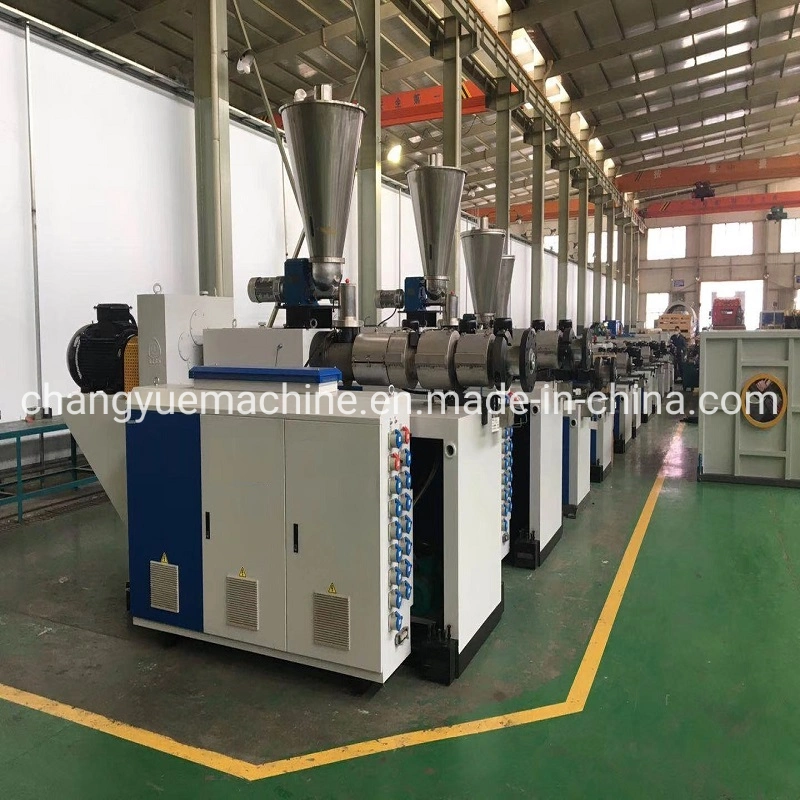 High quality/High cost performance PVC Single Wall Corrugated Pipe Production Line