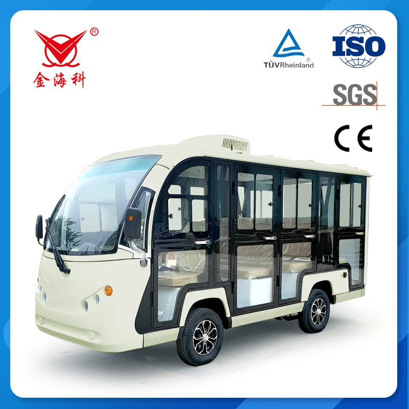 Electric Open Tourist Bus Car for Sightseeing Shuttle Bus