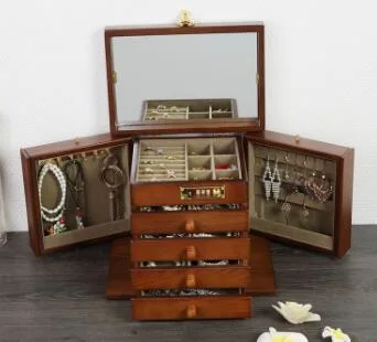 New Arrival Huge Wooden Jewelry Box