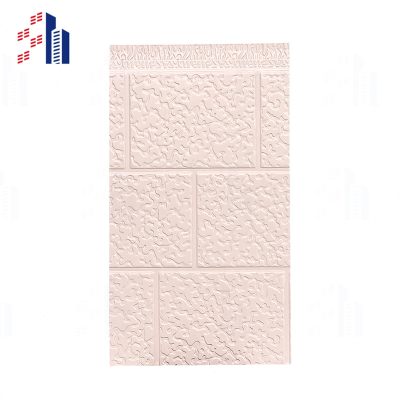 Factory Price White Brick Metal Siding Cladding Panels Exterior Wall Sandwich Panel