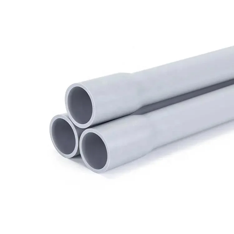 Color PVC Drainage Pipe with Flaring and Rubber 110mm