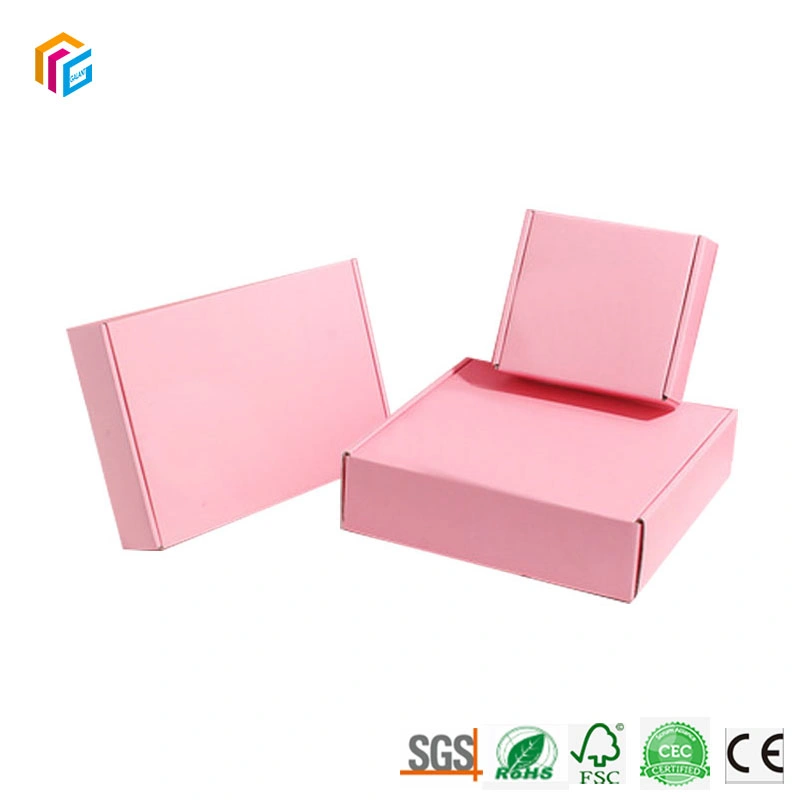 Custom Cardboard Carton Clothing Shoes Corrugated Shipping Mailer Packaging Paper Storage Boxes