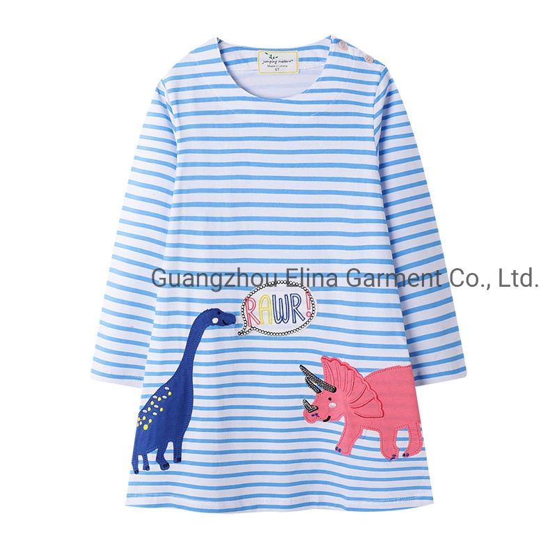 Wholesale/Supplier Customized Kids Dress Children Fall Winter Clothing for Baby Girls