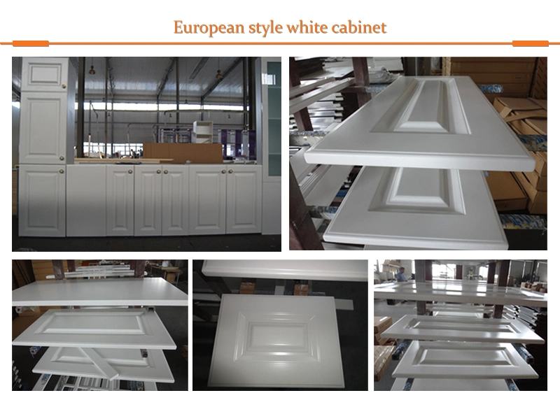 Custom High Grade Durable Practical Multifunctional Waterproof Green Lacquer Kitchen Cabinet