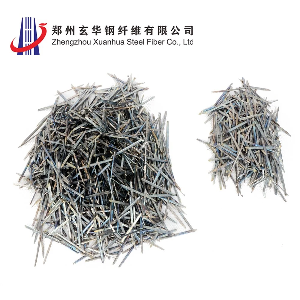 ASTM 430 Heat-Resistant Stainless Steel Fibre Circular Kiln Roof Electric Furnace Triangle Refractory Mortar Acicular Steel Fiber