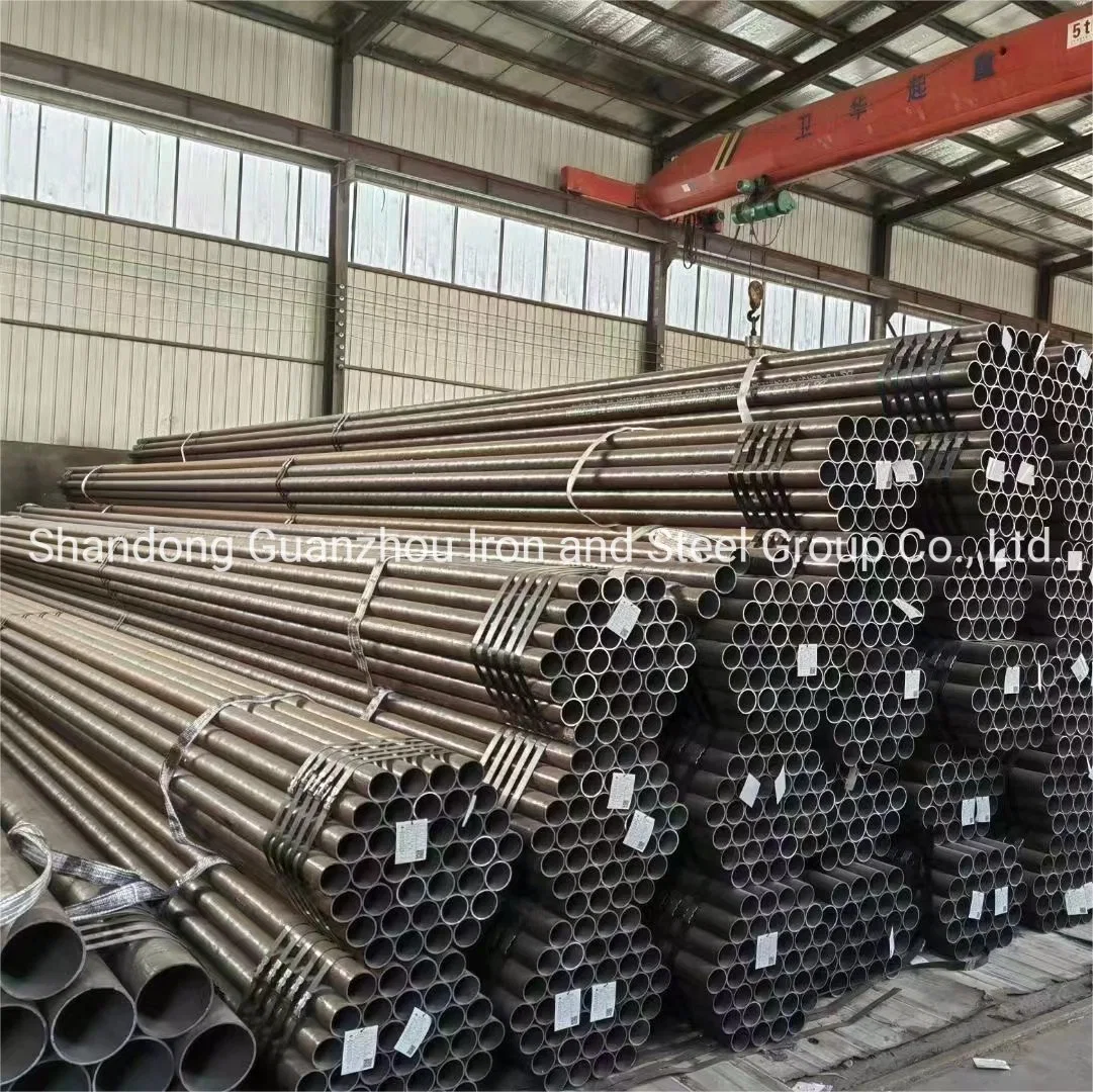 Seamless Pipe Factory Supply API 5L ASTM A106 ASTM A53 Grade B Sch40 Oil and Gas Pipeline Hot Rolled Carbon Steel Pipe/ Seamless Steel Pipe