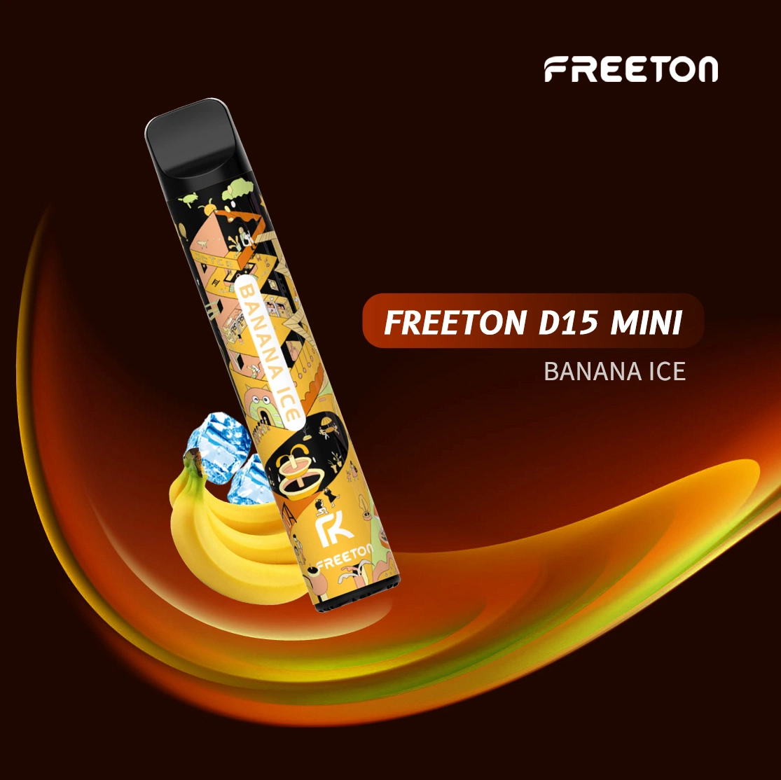 Freeton 2021 OEM/ODM Wholesale 600 Puffs E-Cigarette Vape Disposable Electronic Cigarette Vaporizer Device