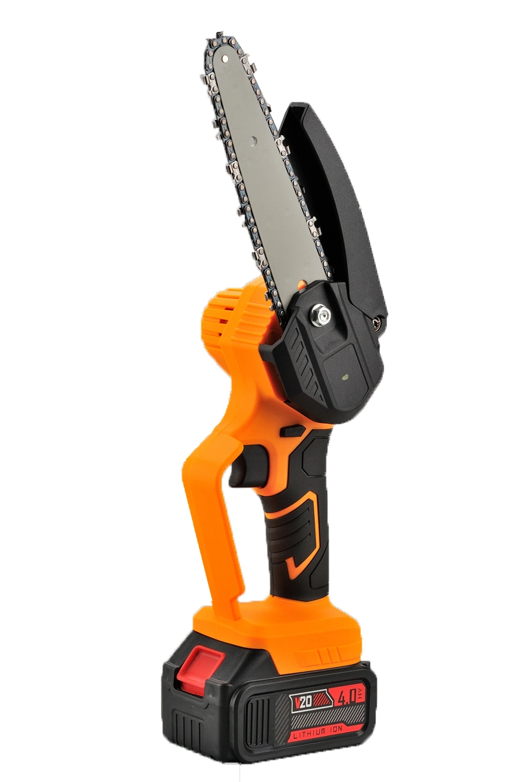 Youwe Mini Electric Chain Saw One-Hand Woodworking Lithium Battery Pruning Chainsaw Wood Cutter Cordless Garden Rechargeable Tool Brushless Yw9051L