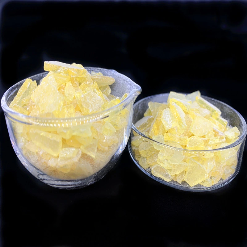 Light Yellow Flake Maleic Resin for Varnish and Water-Based Inks