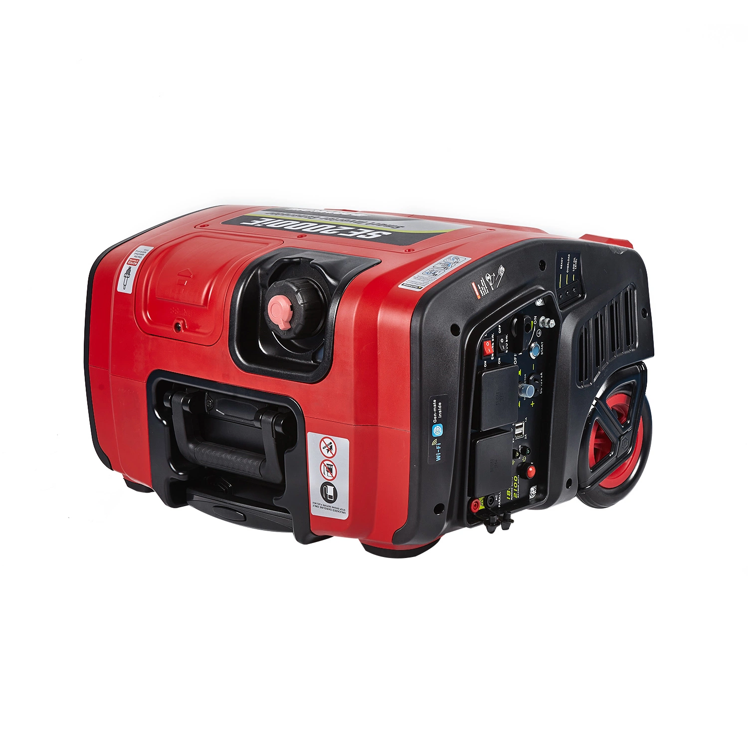 Generador de gasolina generador Inverter Digital de 2kw silencioso generador de gas portátil Genset 4 tiempos refrigerado por aire generador Inverter