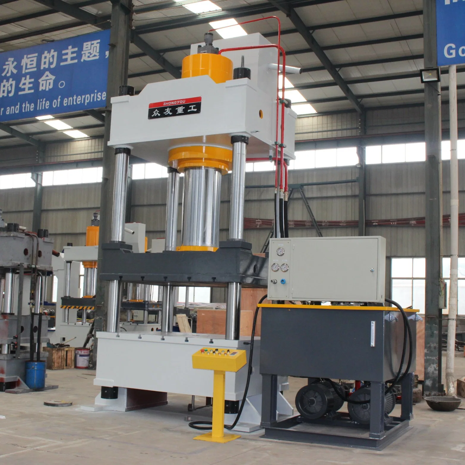 Manufacturer Customized Four Column Hydraulic Press Machine 500 Ton