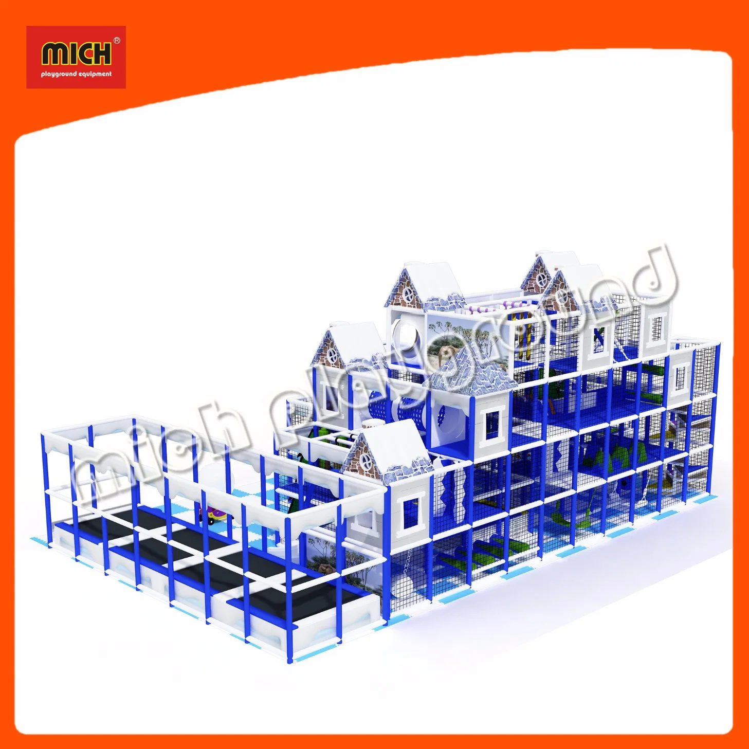 Kids Indoor Playground & ASTM Test Proof Playground