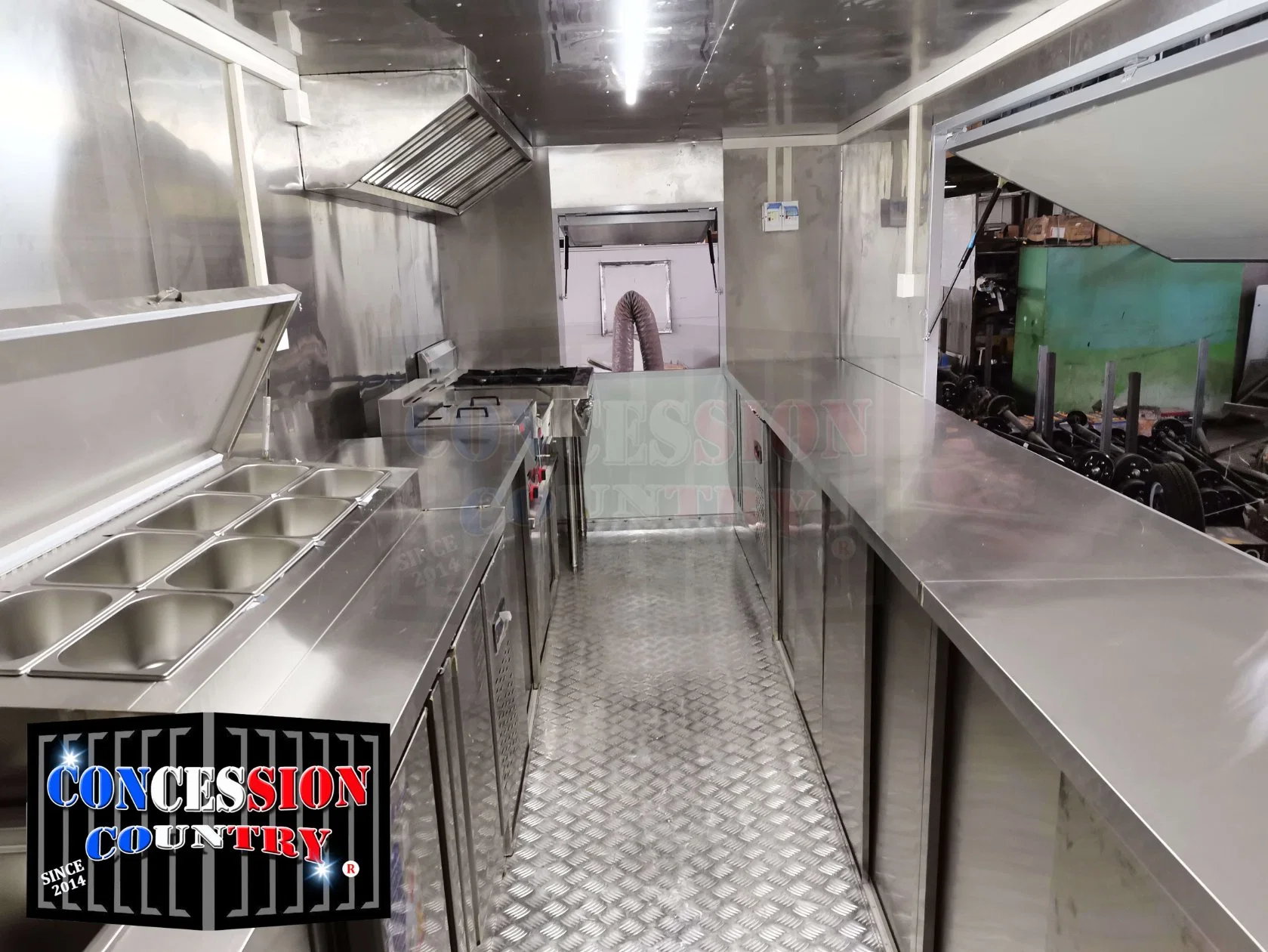 Custom Mobile Food Trucks Brand New Mobile Kitchen Food Trailer Street Catering Food Carts for Sale