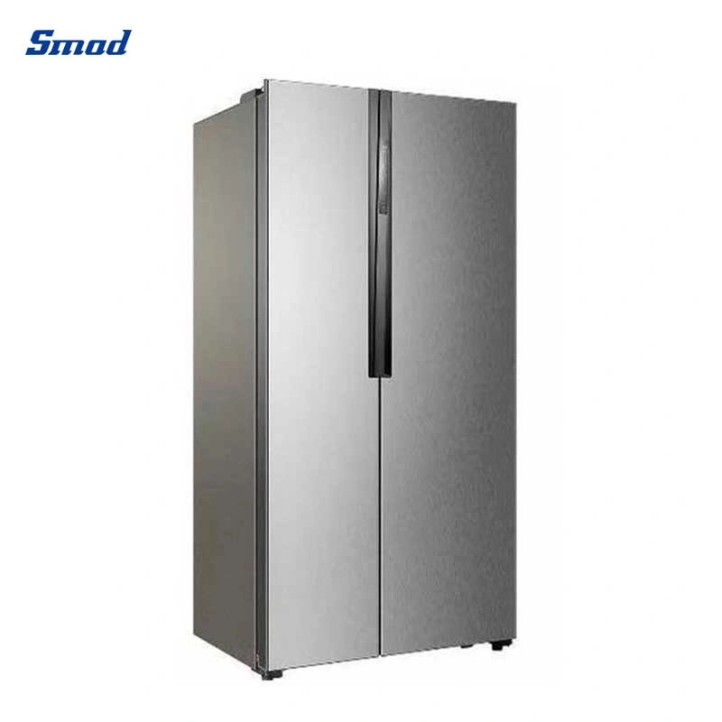 Multi-Door Side-by-Side Type Double Door LED Light Refrigerator with Water Dispenser