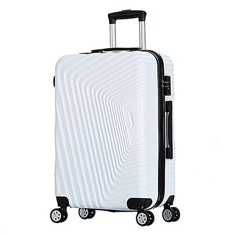 Custom High quality/High cost performance  Traveling Trolley ABS Zipper 3 PCS Cool Suitcase Set