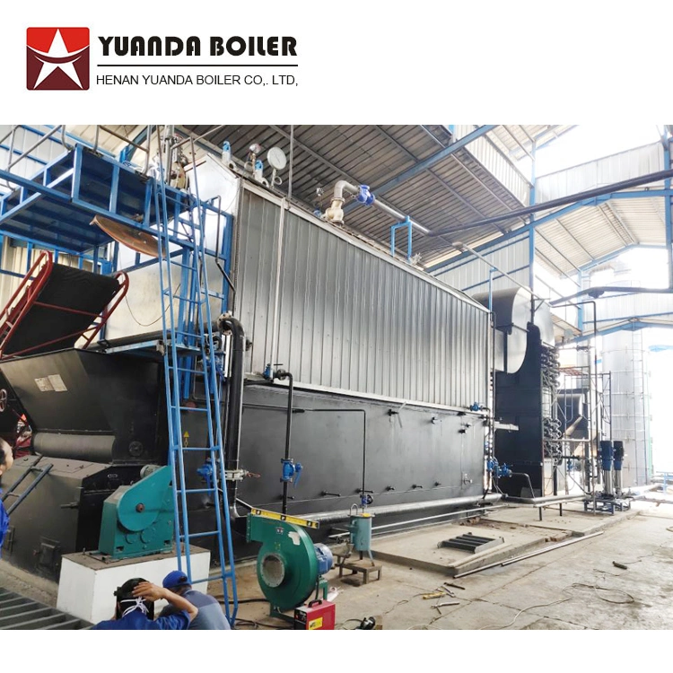 Industrial 10t Biomass Fired Hot Water Boiler in Cheaper Price