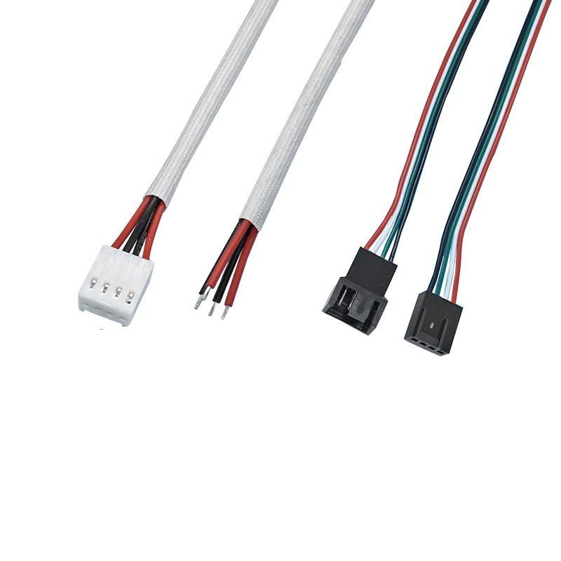 LED Connecting Cable Wiring Harness, Lighting Decoration Line, Lighting Harness 2.54 Spacing 2510-4p Long Back Terminal Line Connector Molex 0022013047